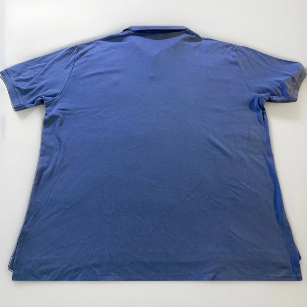 Polo Ralph Lauren Shirt Mens XL Short‎ Sleeve Plaid Collared Blue Preppy Pony
